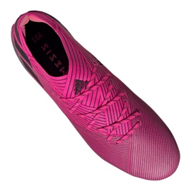 Adidas Nemeziz 19.1 Ag Fg M FU7033 fotbollsskor rosa rosa 4