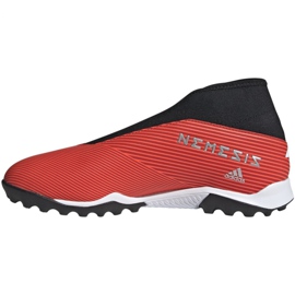 Adidas Nemeziz 19.3 Ll Tf M G54686 fotbollsskor mångfärgad röd 2