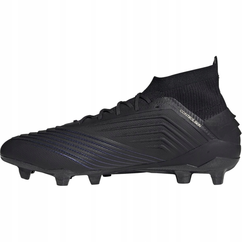 Adidas Predator 19.1 Fg M fotbollsskor svart svart 1