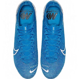 Nike Mercurial Vapor 13 Elite Fg M AQ4176 414 fotbollsskor mångfärgad blå 1