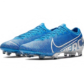 Nike Mercurial Vapor 13 Elite Fg M AQ4176 414 fotbollsskor mångfärgad blå 2