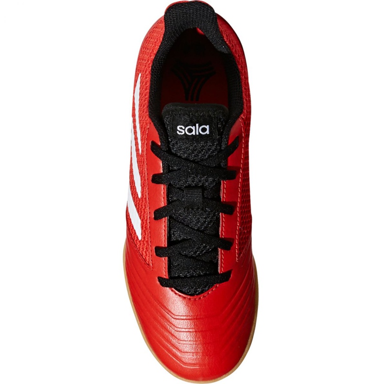 Adidas Predator Tango 18.4 Sala Jr DB2343 fotbollsskor röd röd 2