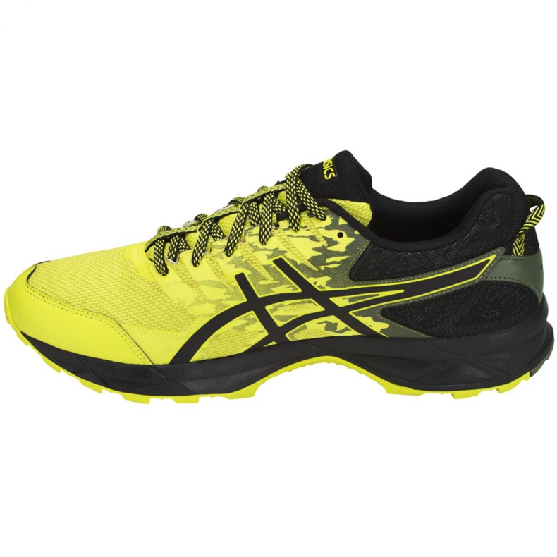 Asics Gel Sonoma 3 M Gtx T727N- 8990 löparskor svart gul 2