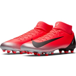 Nike Mercurial Superfly 6 Academy CR7 Mg M AJ3541 600 fotbollsskor mångfärgad röd 3