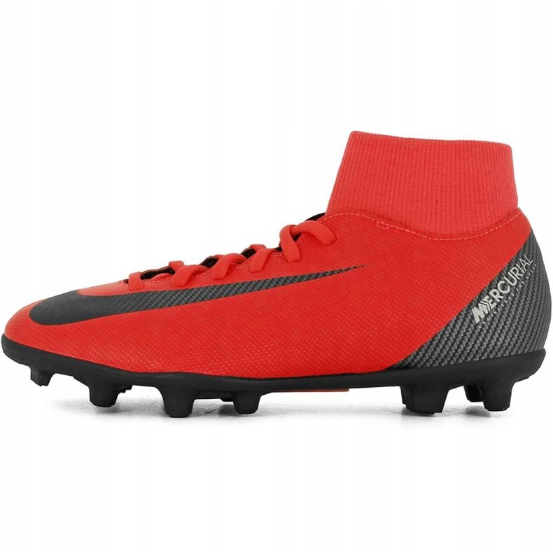 Nike Mercurial Superfly 6 Club CR7 Mg M AJ3545 600 fotbollsskor mångfärgad röd 1