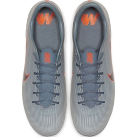 Nike Mercurial Vapor 12 Academy Mg M AH7375 408 fotbollsskor mångfärgad grå 1