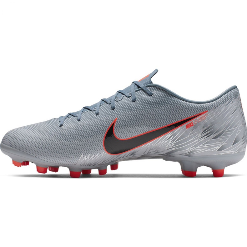 Nike Mercurial Vapor 12 Academy Mg M AH7375 408 fotbollsskor mångfärgad grå 2