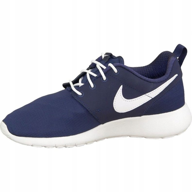 Nike Roshe One Gs W 599728-416 skor vit marinblå 1