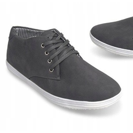 Trendiga höga sneakers 3232 grå 2