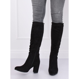 Klassiska svarta höga klackar 750-05 Svart 1