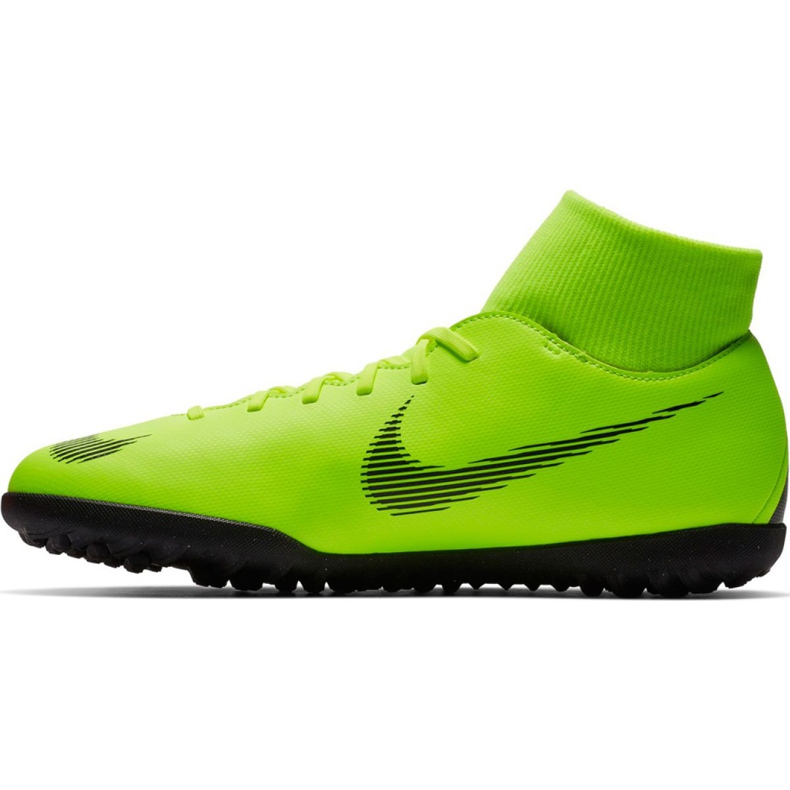 Nike Mercurial Superfly 6 Club Tf M AH7372 701 fotbollsskor mångfärgad grön 1