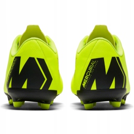 Nike Mercurial Vapor 12 Academy Mg Jr AH7347 701 fotbollsskor mångfärgad gul 1