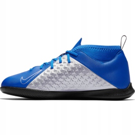 Nike Phantom Vsn Club Df Ic Jr AO3293 400 fotbollsskor blå blå 1