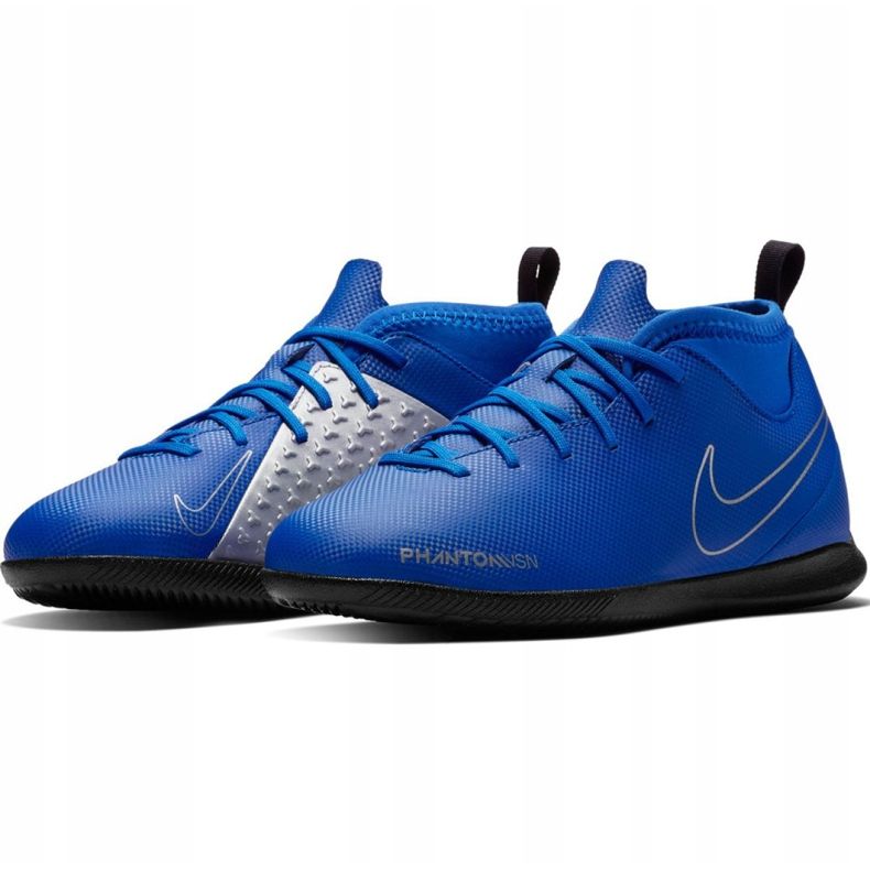 Nike Phantom Vsn Club Df Ic Jr AO3293 400 fotbollsskor blå blå 2