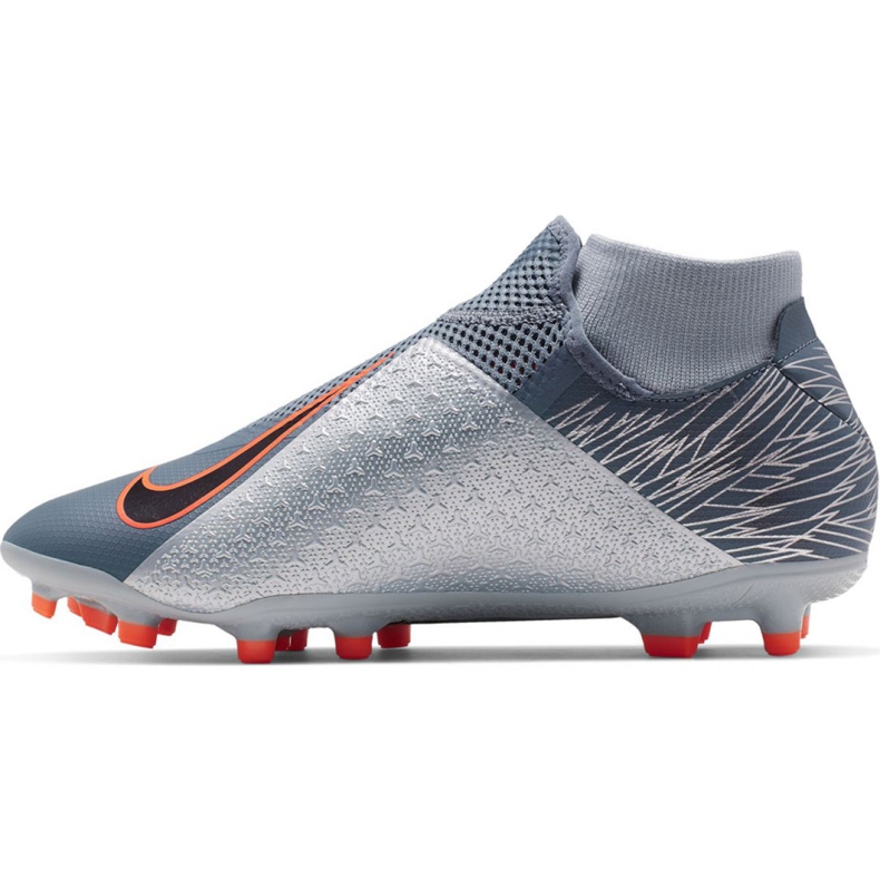 Nike Phantom Vsn Academy Df FG / MG M AO3258 408 fotbollsskor mångfärgad grå 1
