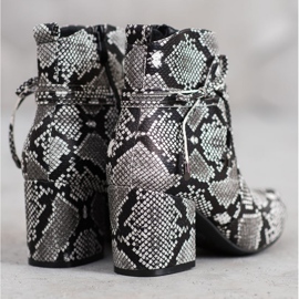 SHELOVET Stövlar på ett inlägg mångfärgad 2