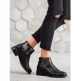 VINCEZA stövlar svart mångfärgad 1