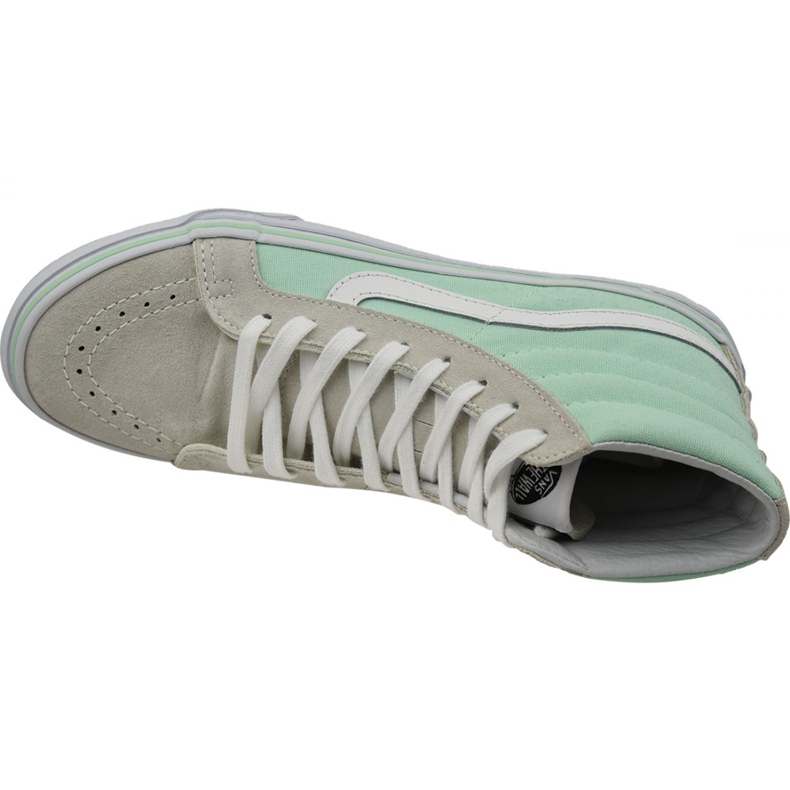 Vans Sk8-Hi Slim W VA32R2MQV Skor brun mångfärgad 2