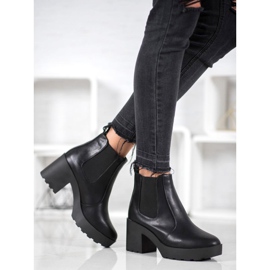 Weide Mode Chelsea stövlar svart 1