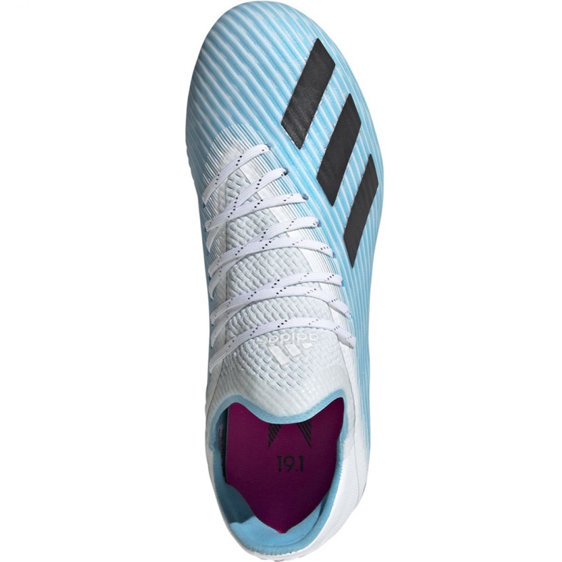 Adidas X 19.1 Fg Jr F35684 fotbollsskor mångfärgad blå 2