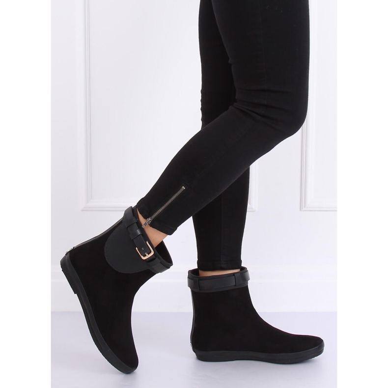 Svarta kvinnor galoscher K1890101 Negro 1