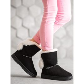 SHELOVET Varm mocka i mocka svart 1