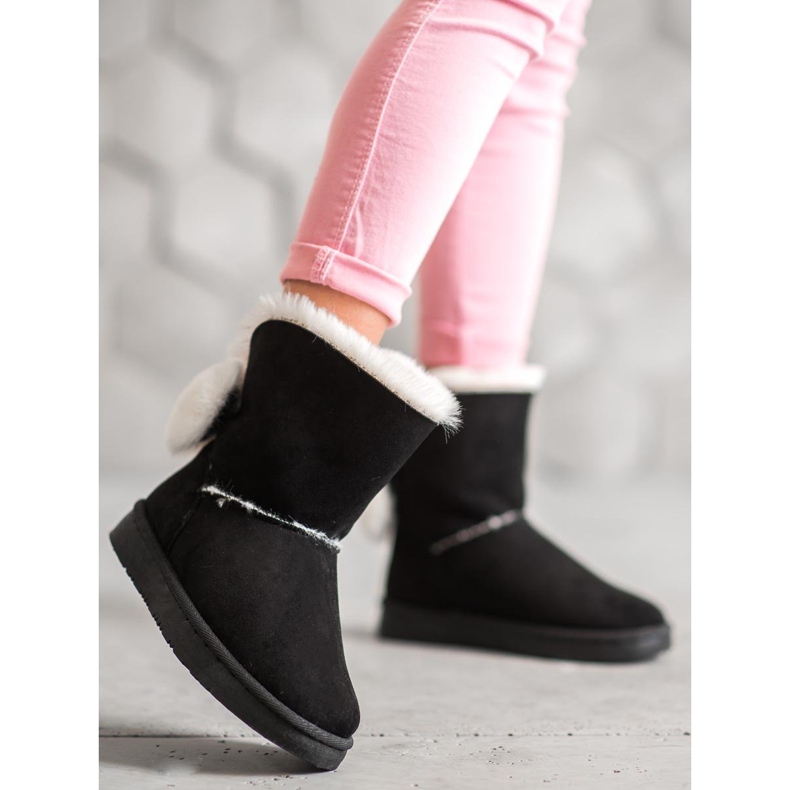 SHELOVET Varm mocka i mocka svart 2