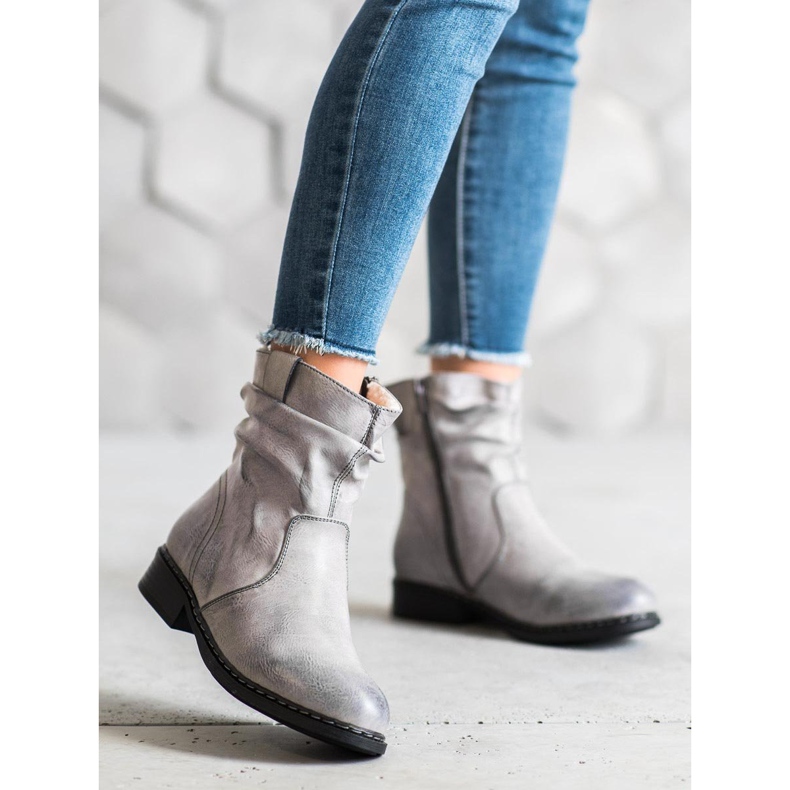 Super Me Varma cowboystövlar grå 1