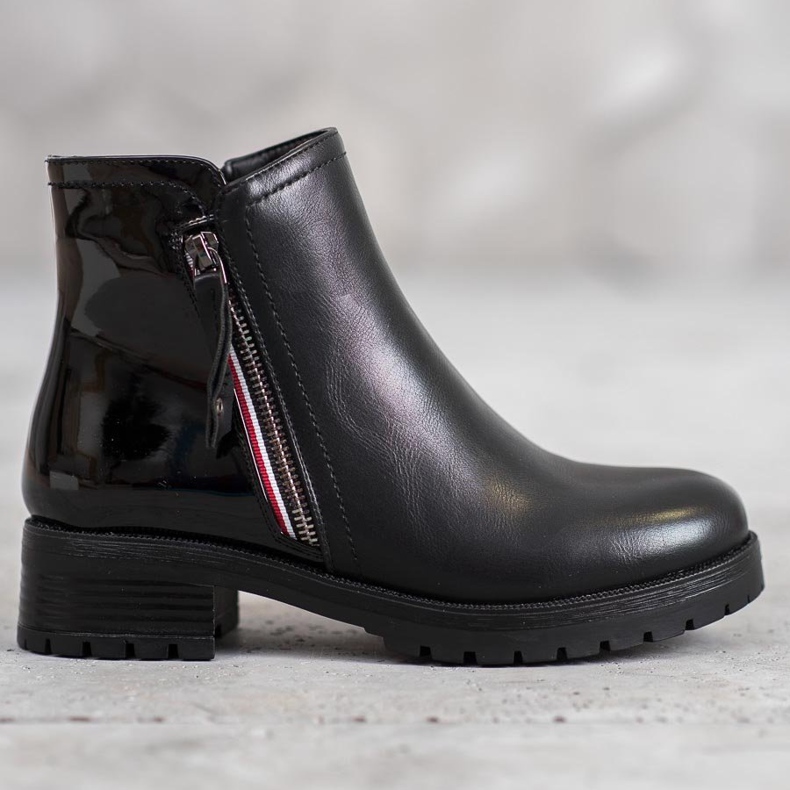 SHELOVET Arbetare med utsmyckat lås svart 1