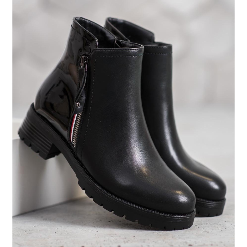 SHELOVET Arbetare med utsmyckat lås svart 2