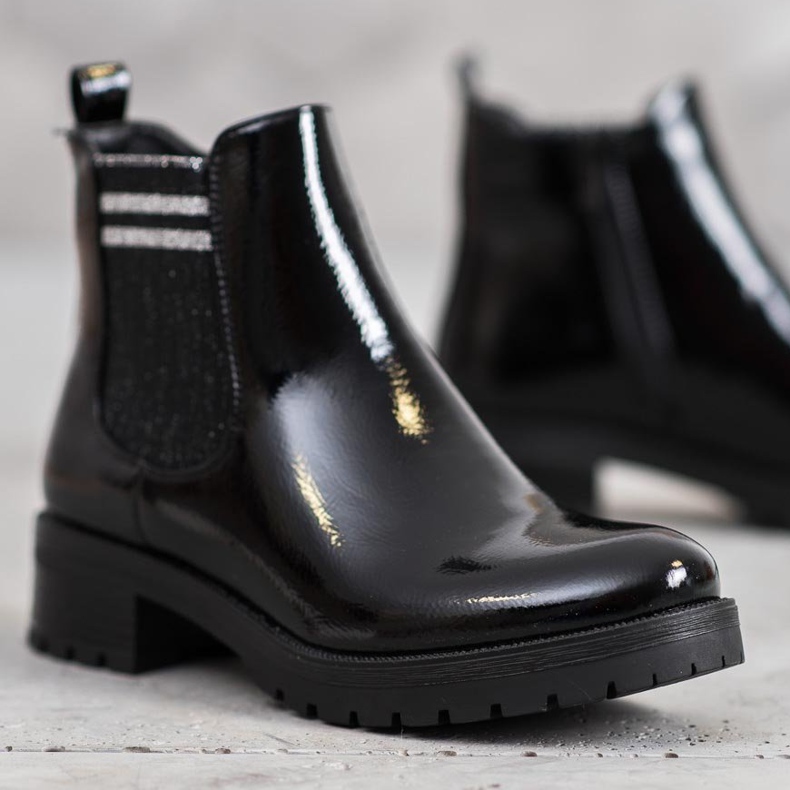 SHELOVET Sportskor på plattformen svart 1