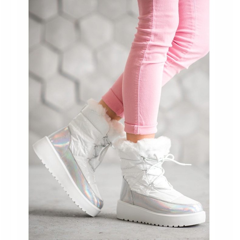 Bella Paris Mode snöskor vit 1