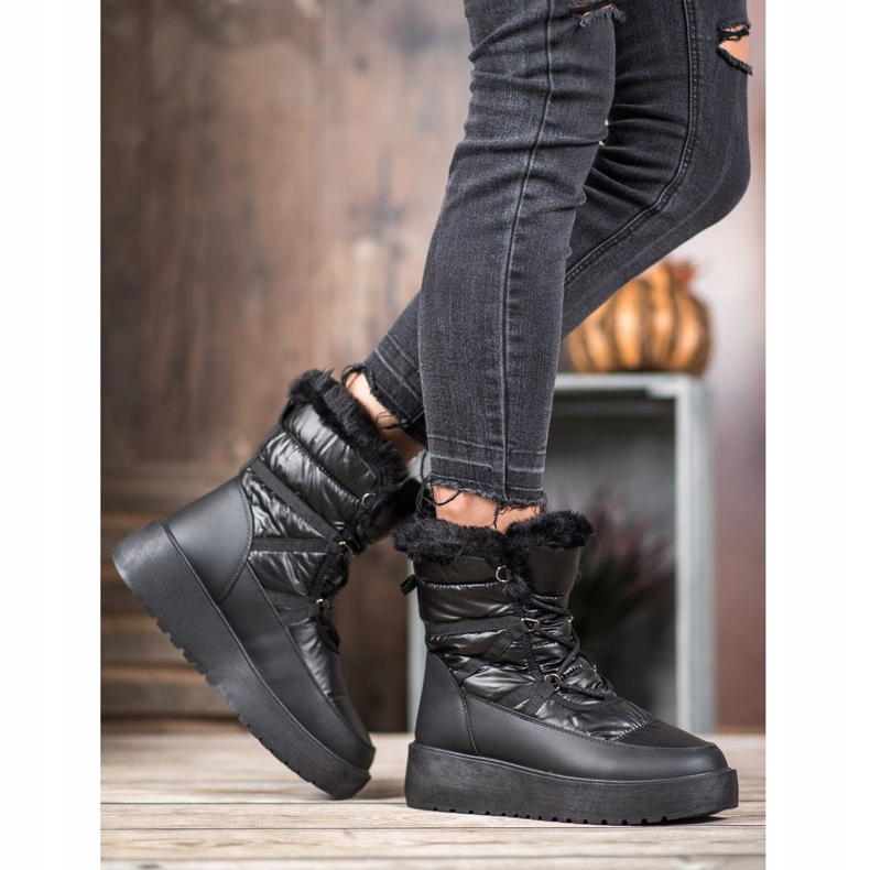 Bella Paris Mode snöskor svart 1