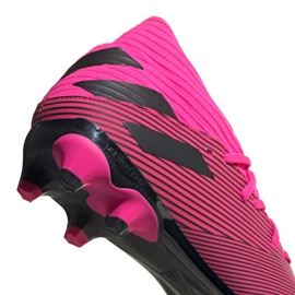 Adidas Nemeziz 19.3 Mg M 024 EF8024 skor rosa purpur 2