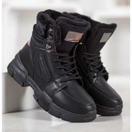 SHELOVET Sportskor med Holo -effekt svart 1