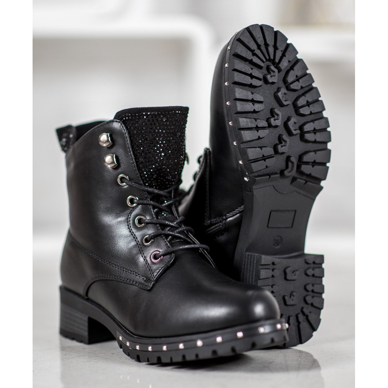 J. Star Svarta arbetare med kristaller gul 1