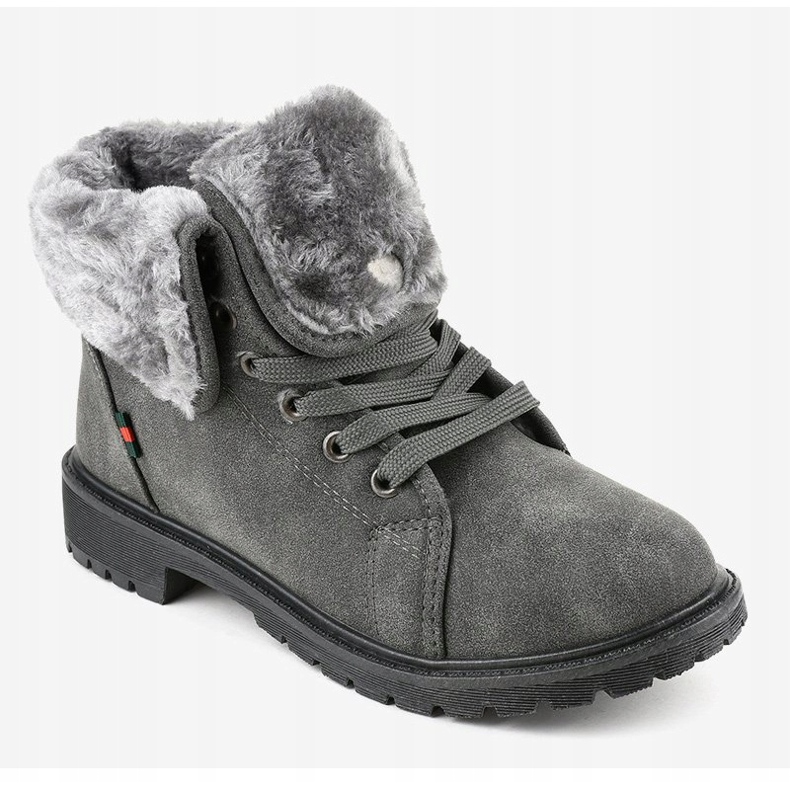 Grå damisolerade stövlar TL54-3 1