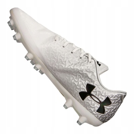 Under Armour Magnetico Pro Fg M 3000 111-100 fotbollsskor vit grå 1