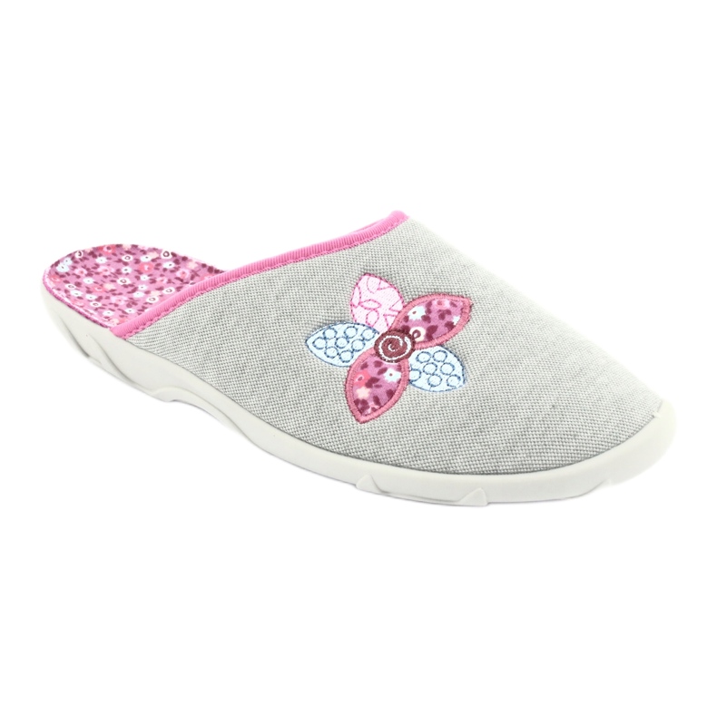 Befado färgade damskor 235D155 purpur grå 1