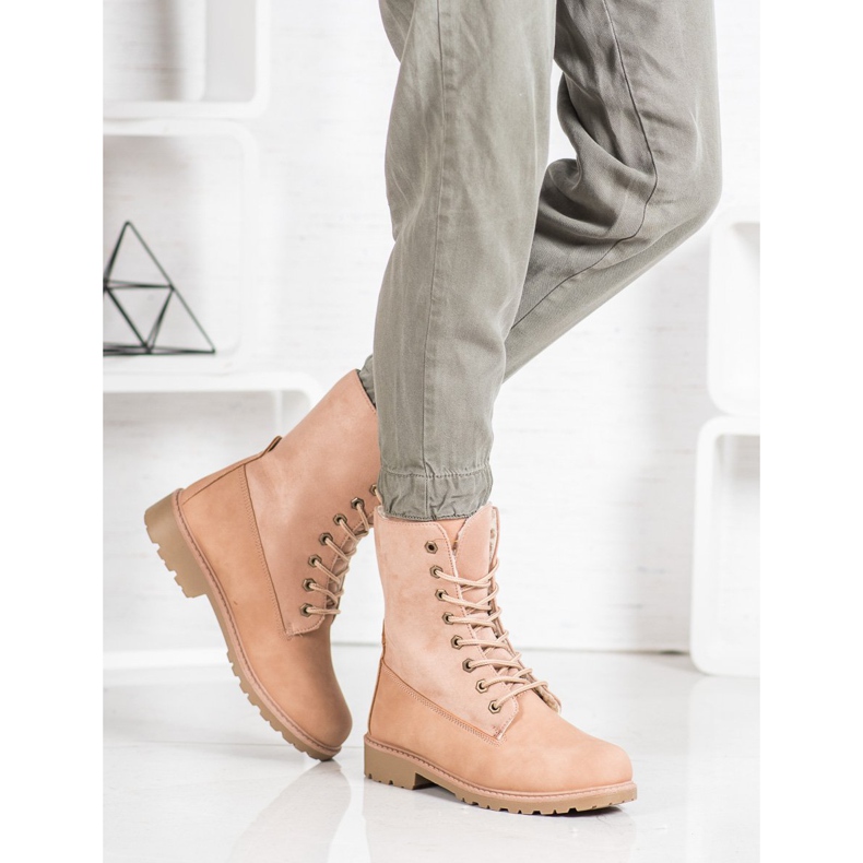 Super Me Snörskor rosa 1