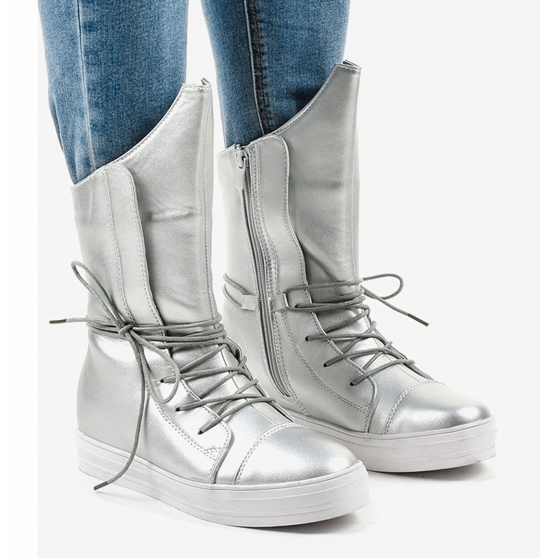 Silverisolerade stövlar HX5187-5 grå 1