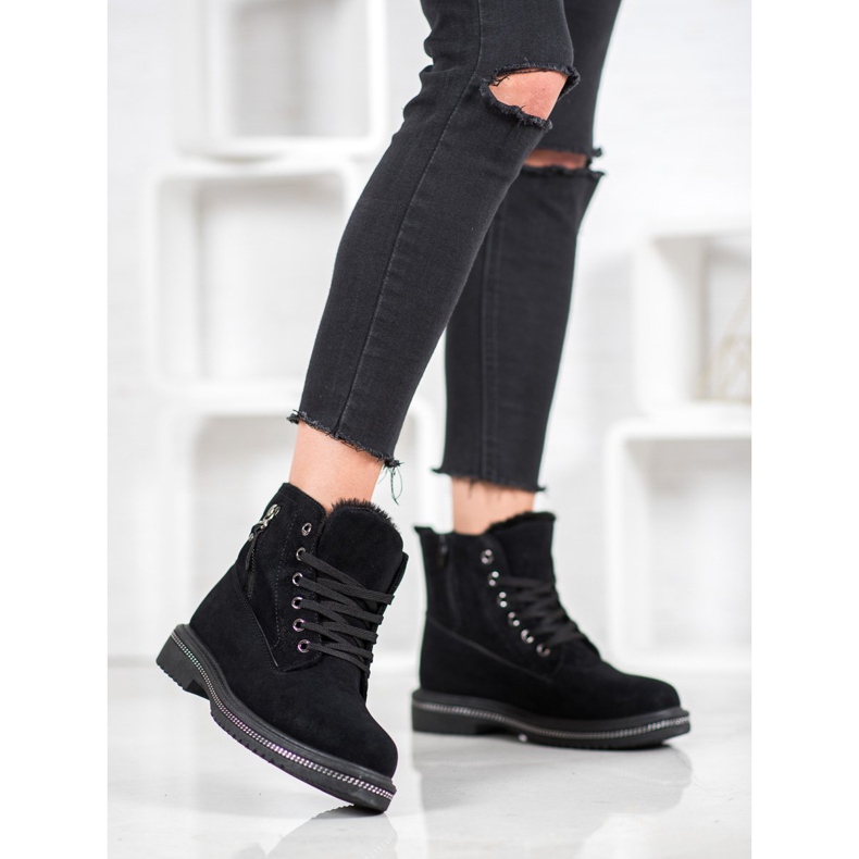 SHELOVET Fångare med glitter svart 1