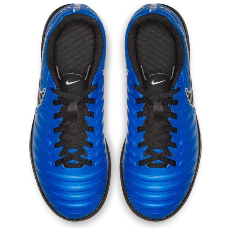 Nike Tiempo Legend 7 Club Ic Jr AH7260 400 fotbollsskor marinblå blå 1