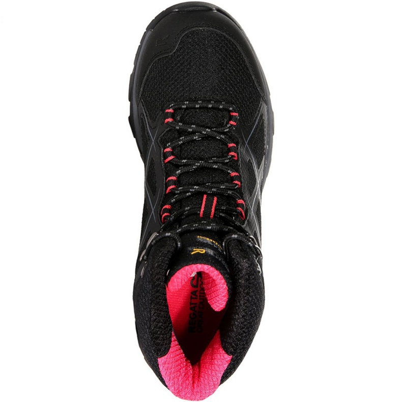 Regatta Wms Kota Mid W RWF490 7HQ Skor svart rosa 1