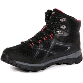 Regatta Wms Kota Mid W RWF490 7HQ Skor svart rosa 2