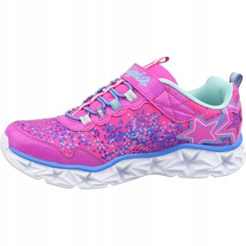 Skechers Galaxy Lights Jr 10920L-NPMT skor rosa 1