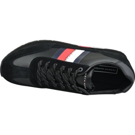 Skor Tommy Hilfiger Corporate Leather Flag Runner M FM0FM02380 990 svart 2