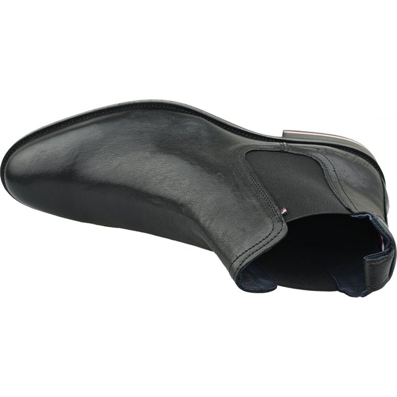 Tommy Hilfiger Signature Läder Chelsea Stövlar M FM0FM02421 990 svart 2