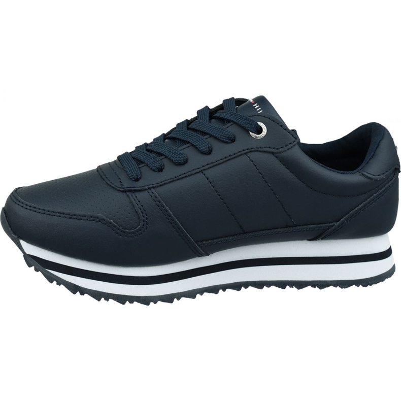 Skor Tommy Hilfiger Tommy Retro Crystal Sneaker W FW0FW04683 Cki marinblå 1