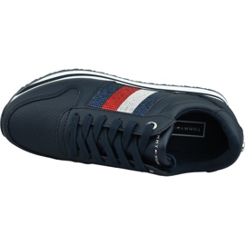 Skor Tommy Hilfiger Tommy Retro Crystal Sneaker W FW0FW04683 Cki marinblå 2